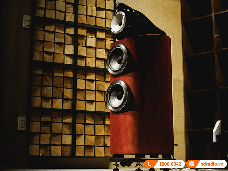 Loa B&W 802 D3 rosenut