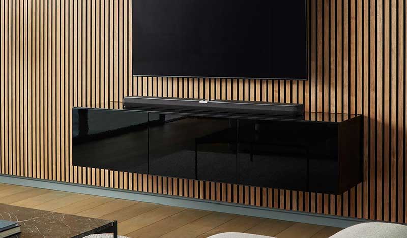 Loa soundbar B&W Panorama 3 phu hop moi khong gian