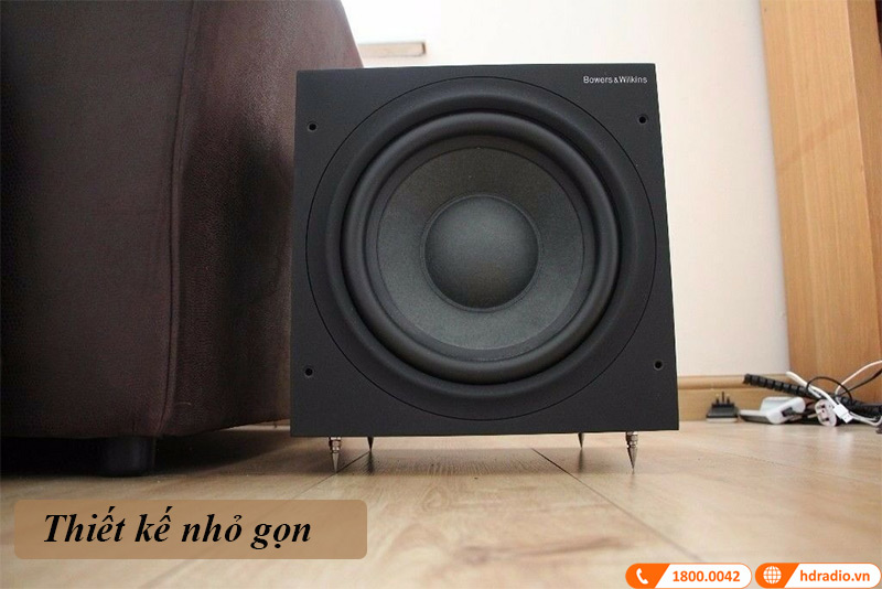 Loa Sub B&W ASW610 có thiết kế lịch lãm, nhỏ gọn Loa Sub B&W ASW610