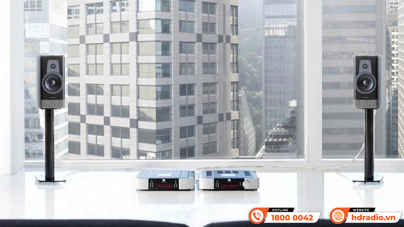 Phối ghép dễ dàng với Loa Dynaudio Contour 20i