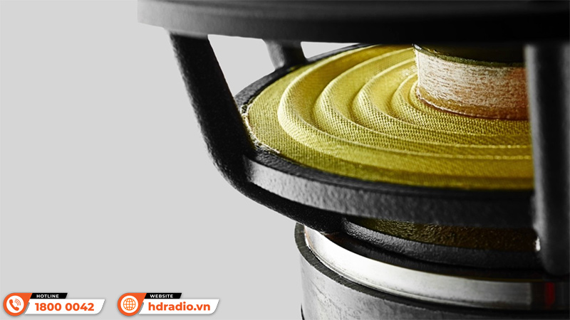 Contour 30i sử dụng cuộn dây âm (voice coil) bằng nhôm