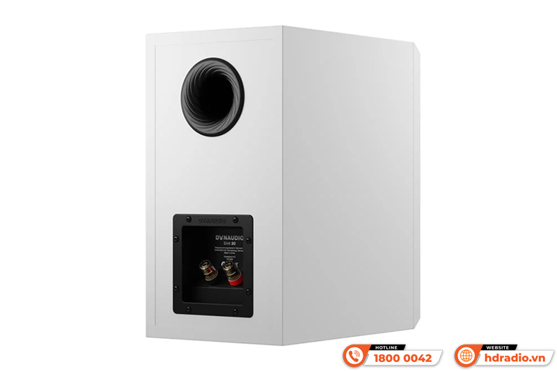 Cổng phản xạ âm trầm của Emit 20 được thiết kế ở mặt sau