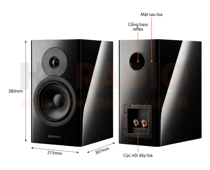 Chú thích Loa Dynaudio Evoke 20