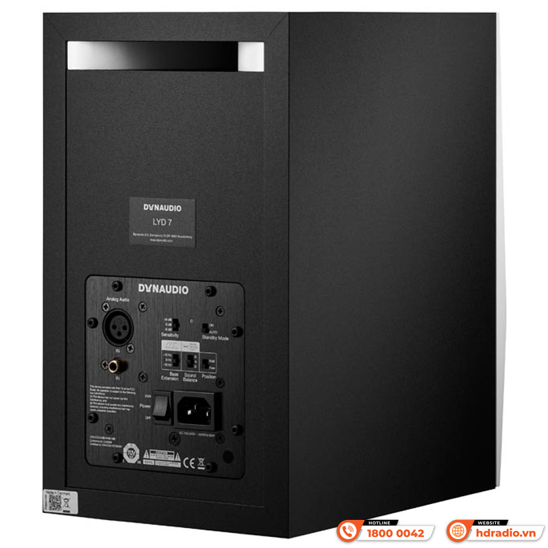Loa Dynaudio LYD 7, Bass 18cm, 100W, 109 dB, 55 Hz - 21 kHz-4