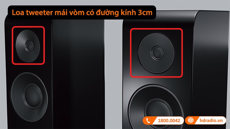 loa tweeter đường kính 3cm