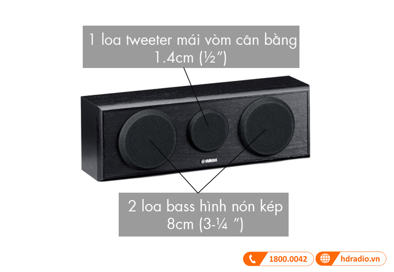 Am thanh Yamaha NS-C150