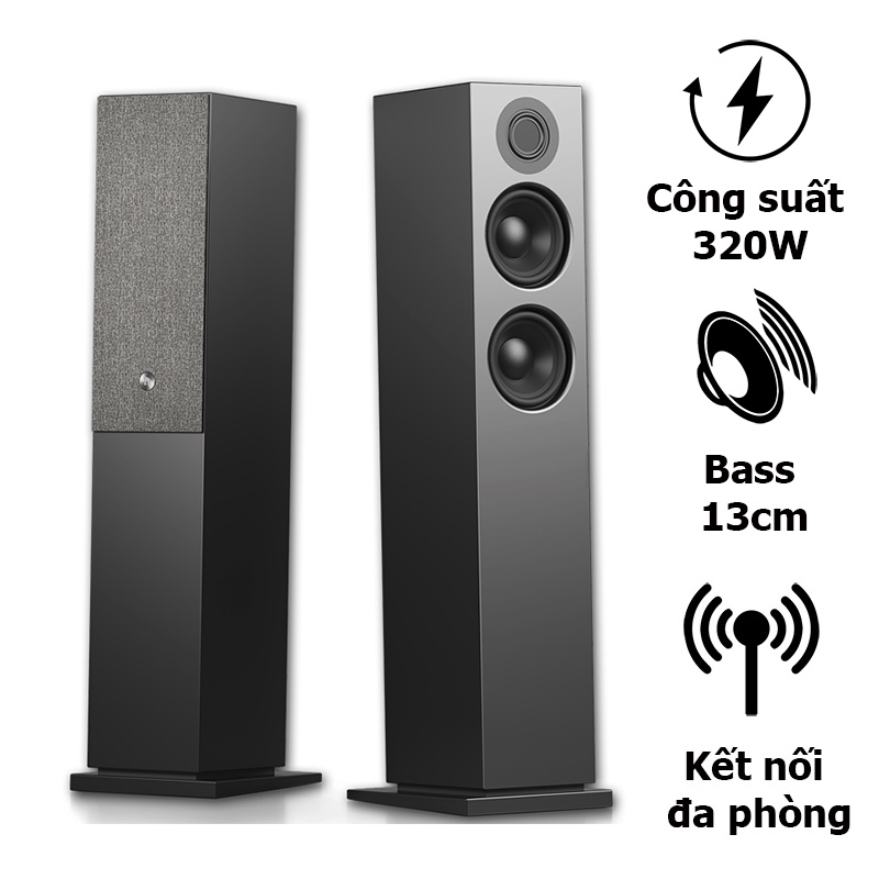 Loa AudioPro A48, Công suất 320W, Bluetooth, Wifi