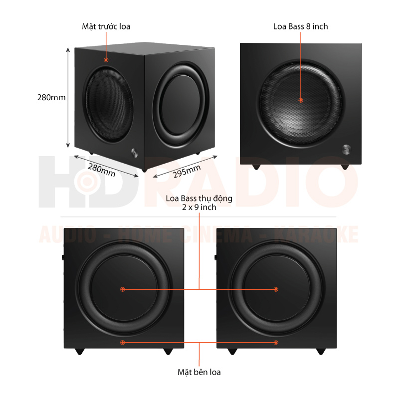 Chú thích Loa AudioPro SW-10