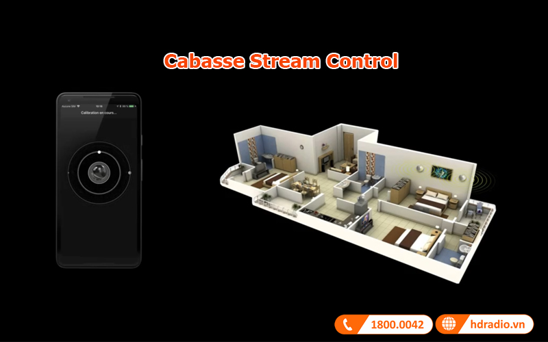 Ứng dụng Cabasse Stream Control