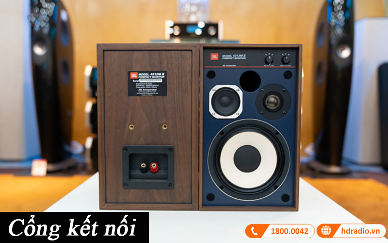 mat sau loa jbl 4312 ii monitor