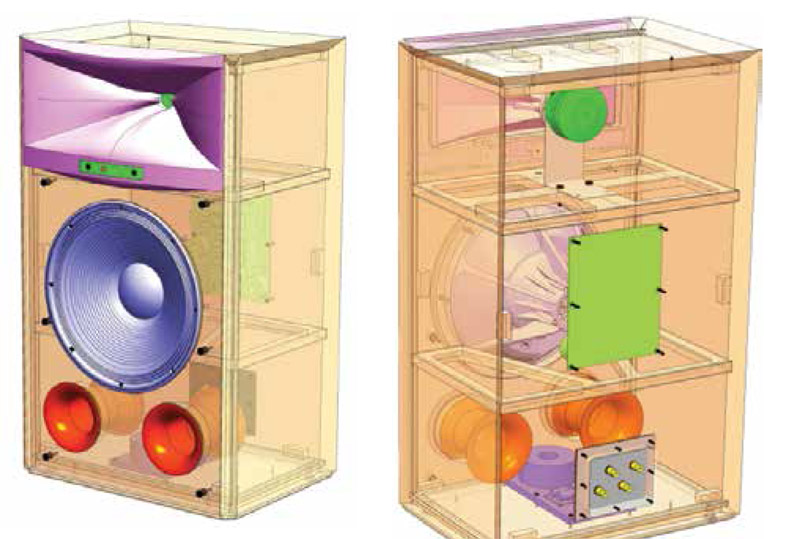 Loa bookshelf JBL 4367 Studio Monitor