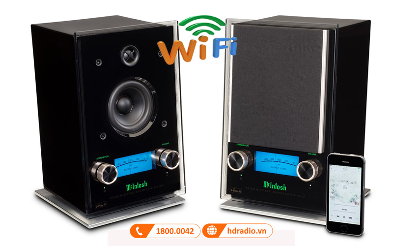 ket noi wifi loa nghe nhac rs100 mcintosh