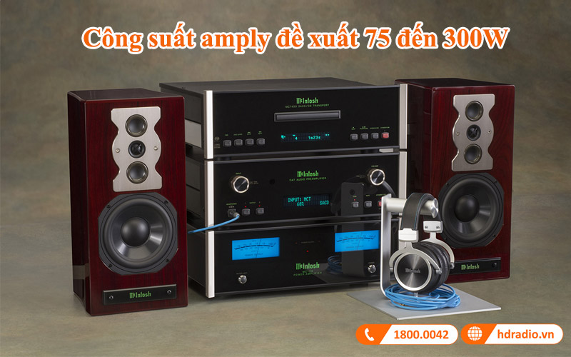 cong suat amply de xuat loa mcintosh xr50