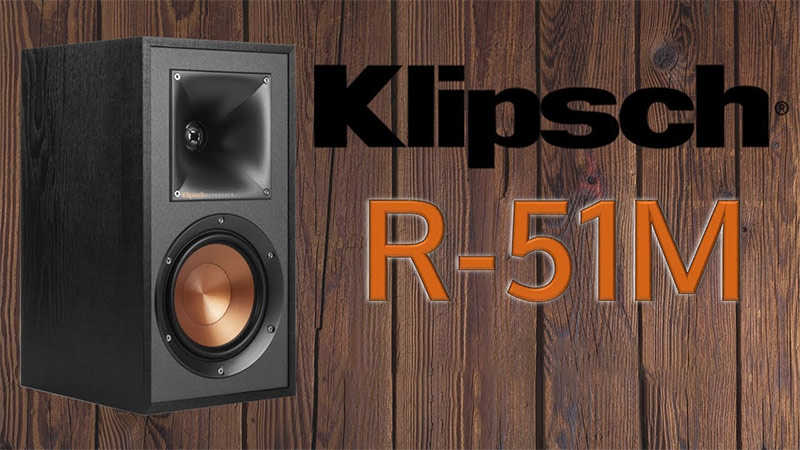 Loa bookshelf Klipsch R51M