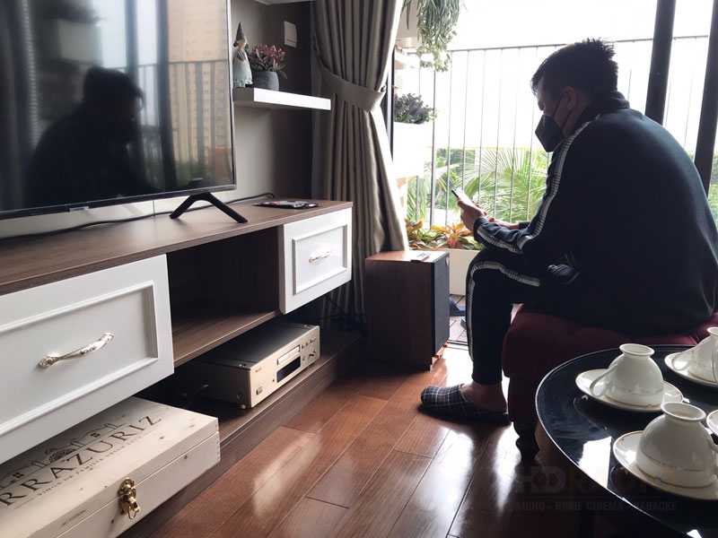 Loa Klipsch the sixes tại công trình 6