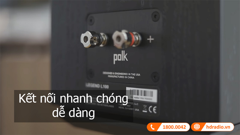 Ket noi Polk Audio Legend L100