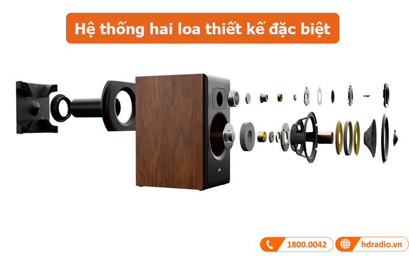 Loa bookshelf Polk Audio Legend L200 hệ thống hai loa thiết kế đặc biệt 