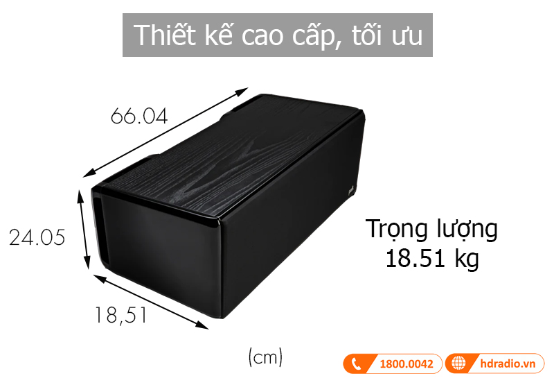 Kich thuoc Polk Audio Legend L400