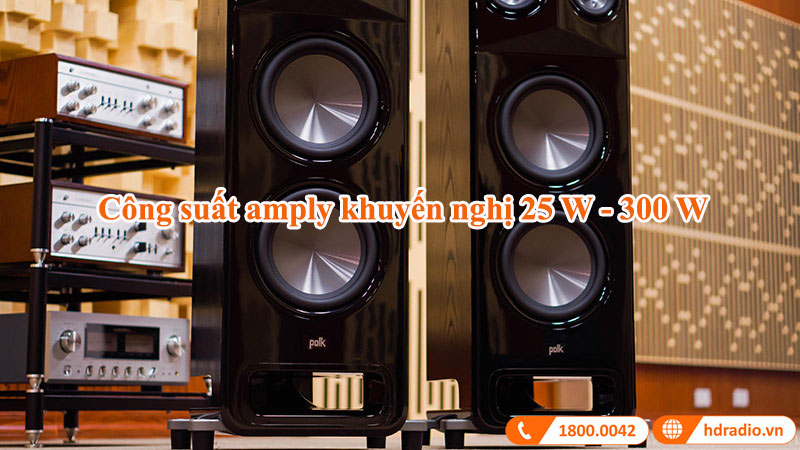 cong suat amply khuyen nghi loa polk audio legend l800