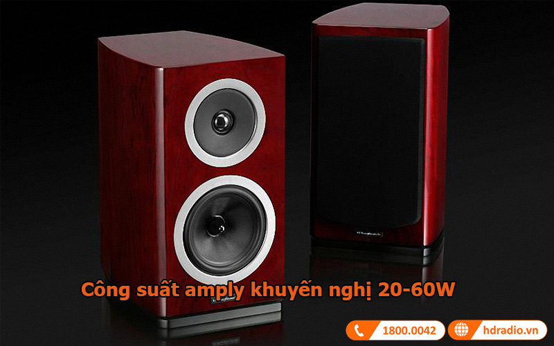 Công suất amply loa wharfedale Reva 1
