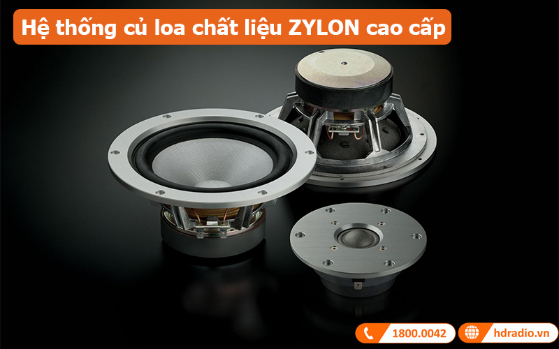 loa Yamaha NS-3000 hệ thống củ loa chất liệu ZYLON cao cấp 