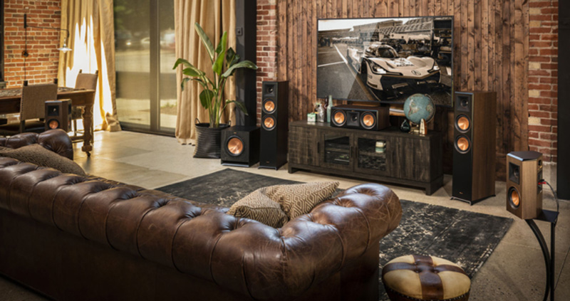 ket noi loa center klipsch rp-600c