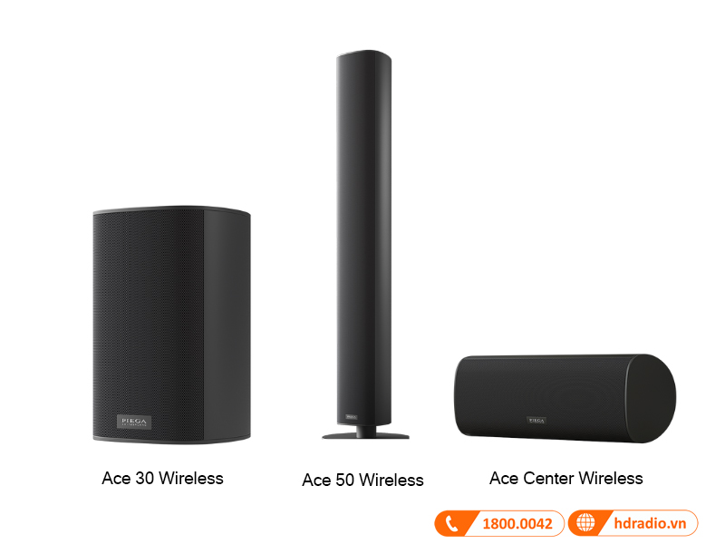 Ứng dụng tạo nên hệ thống đa kênh không dây của Loa Piega Ace Center Wireless 