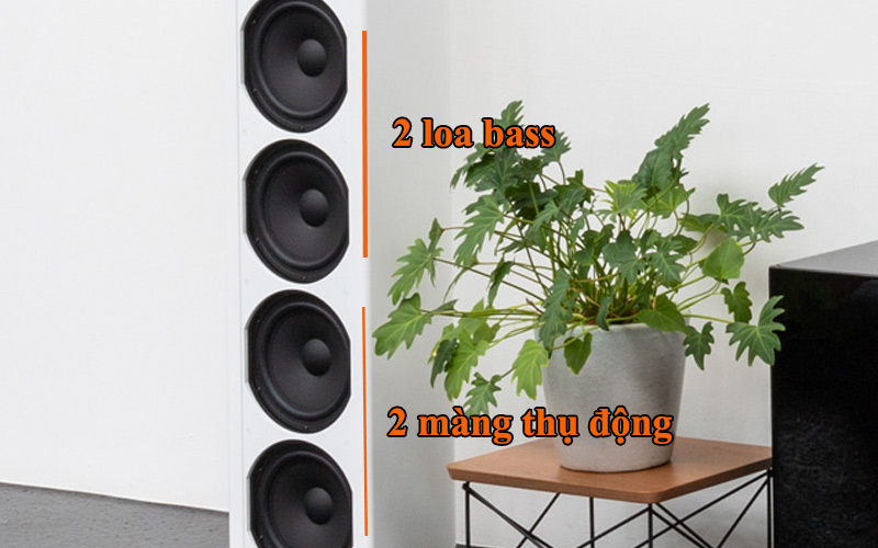 loa bass trong loa dung piega coax 711