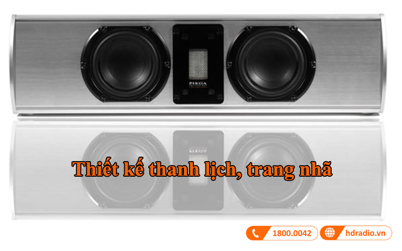 danh gia chi tiet loa center premium large thiet ke loa center piega premium large