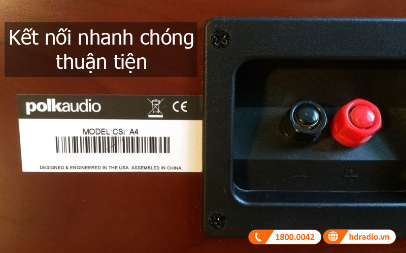 Ket noi Loa Polk Audio CSi A4
