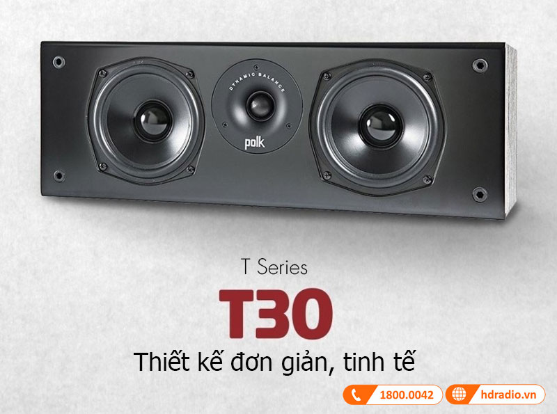 Thiet le Loa Polk Audio T30
