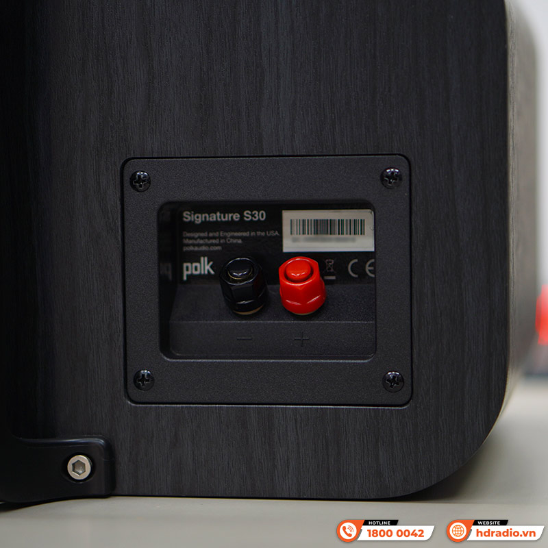Loa Center Polk Audio Signature S30 (Độ nhạy 89dB, Tần số 33Hz-40KHz)-9