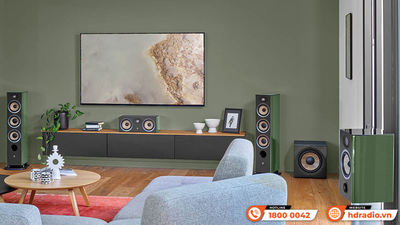 Phối ghép Focal Aria Evo X Center