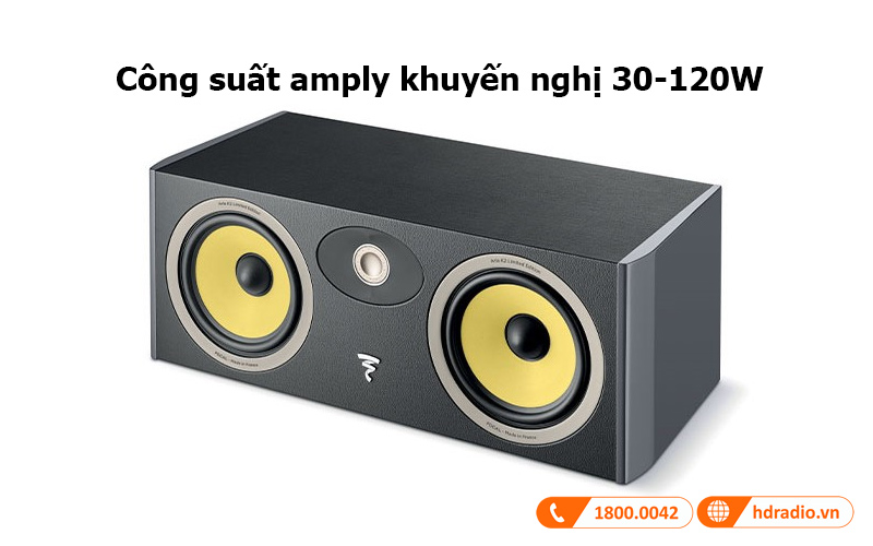 cong suat amply loa focal aria k2 center cong suat amply loa focal aria k2 center