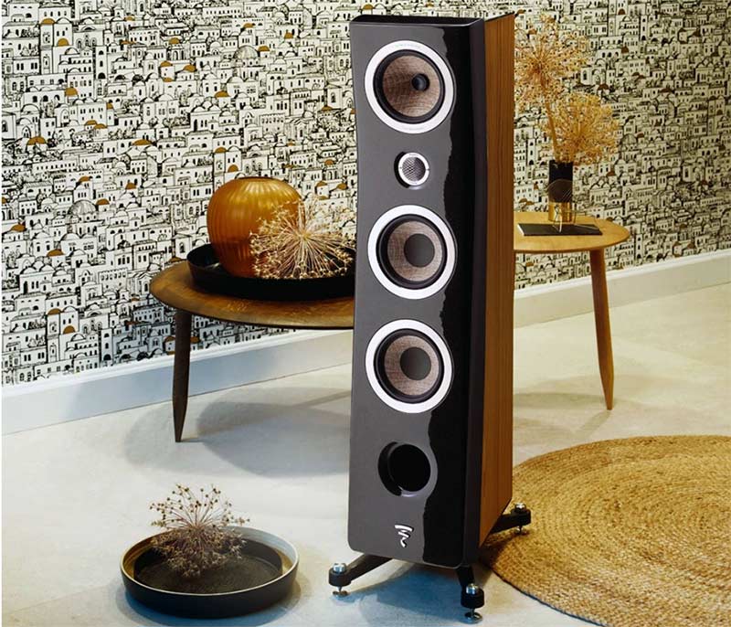 Loa đứng Focal Kanta No2 được chế tác từ gỗ MDF rất chắc chắn và bền bỉ Focal Kanta No2