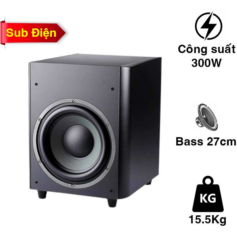 Loa Focal Sub 300P, Bass 27cm, Công suất 300-450W