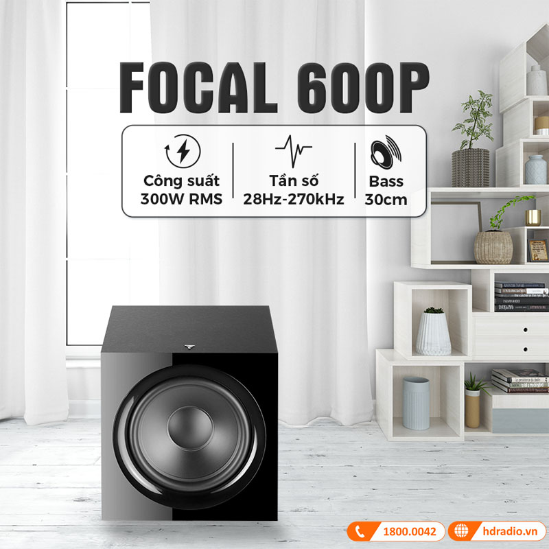 Loa Sub Focal 600P