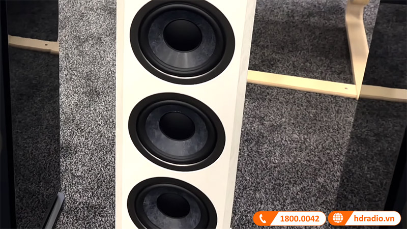 3 củ loa bass đường kính 16.5cm