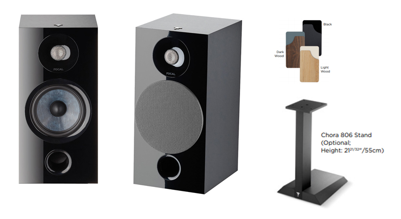 Loa bookshelf Focal Chora 806