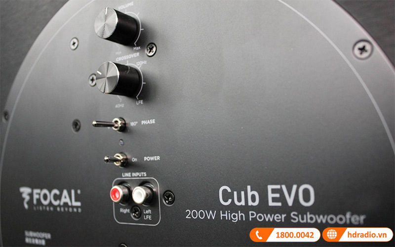 Loa sub Focal Cub EVO