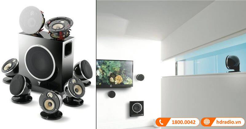 Loa Focal Dôme Flax 5.1.2