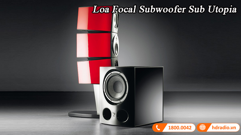 loa focal subwoofer sub utopia