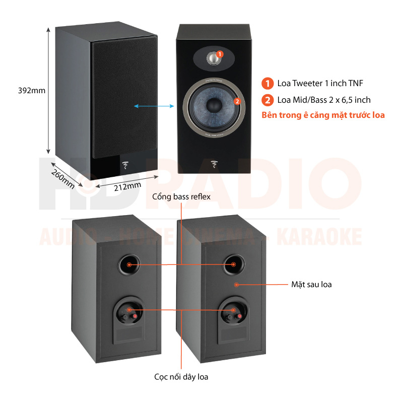 Loa Focal Theva No1 (Độ nhạy 89 dB, Tần số 58Hz - 28kHz)-12