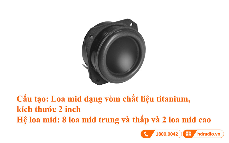 cau tao he loa mid loa dung mcintosh xr100