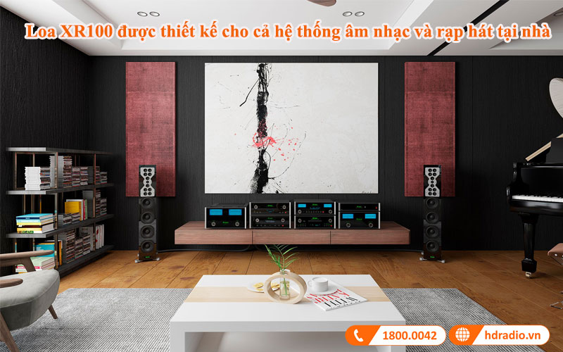 ung dung loa mcintosh xr100