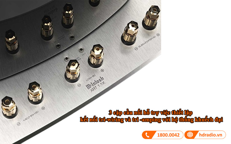 ket noi loa mcintosh xrt11k