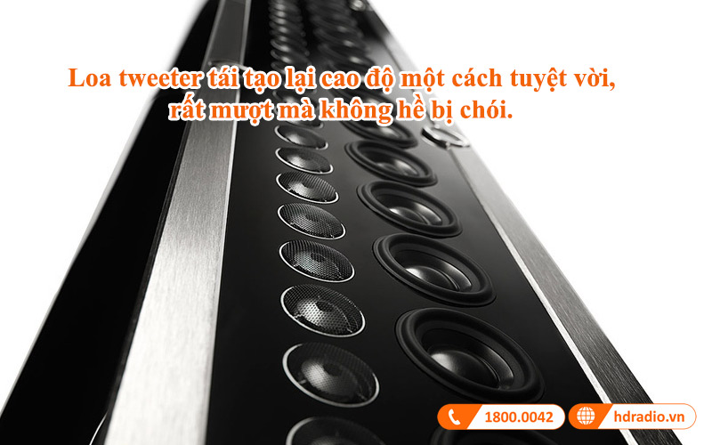 loa tweeter tren loa front loa dung hi end mcintosh xrt11k