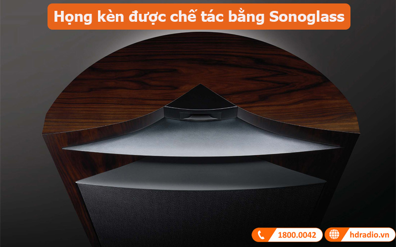 Loa JBL Everest DD66000 họng kèn được chế tác bằng Sonoglass