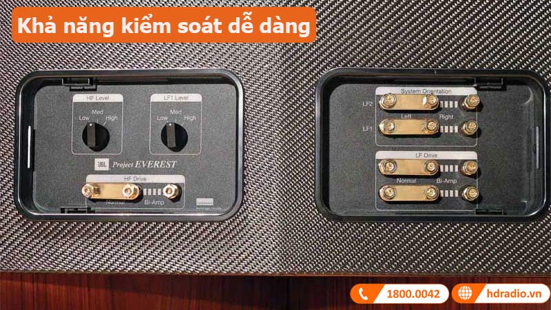 Loa đứng JBL Everest DD67000 kiểm soát dễ dàng