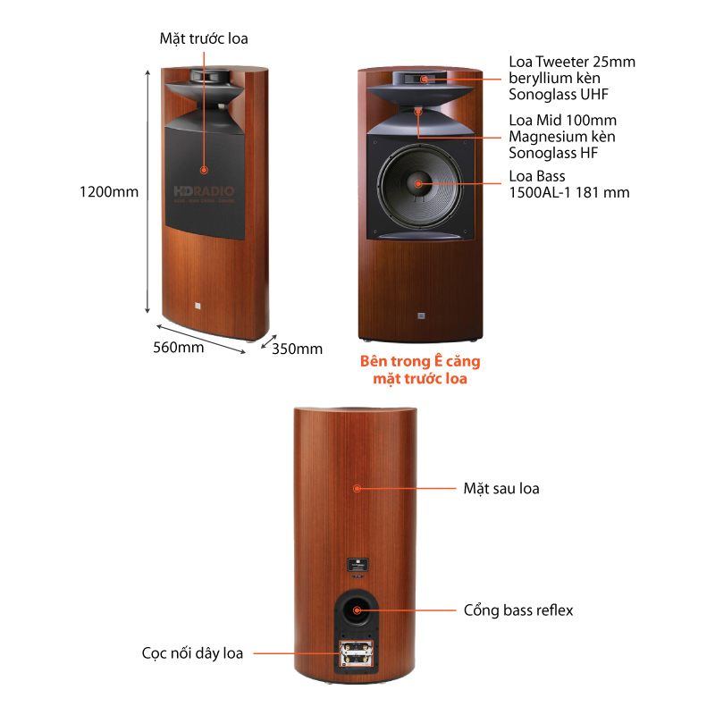 Chu thich loa JBL K2 S9900